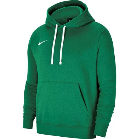 nike green leather hoodie